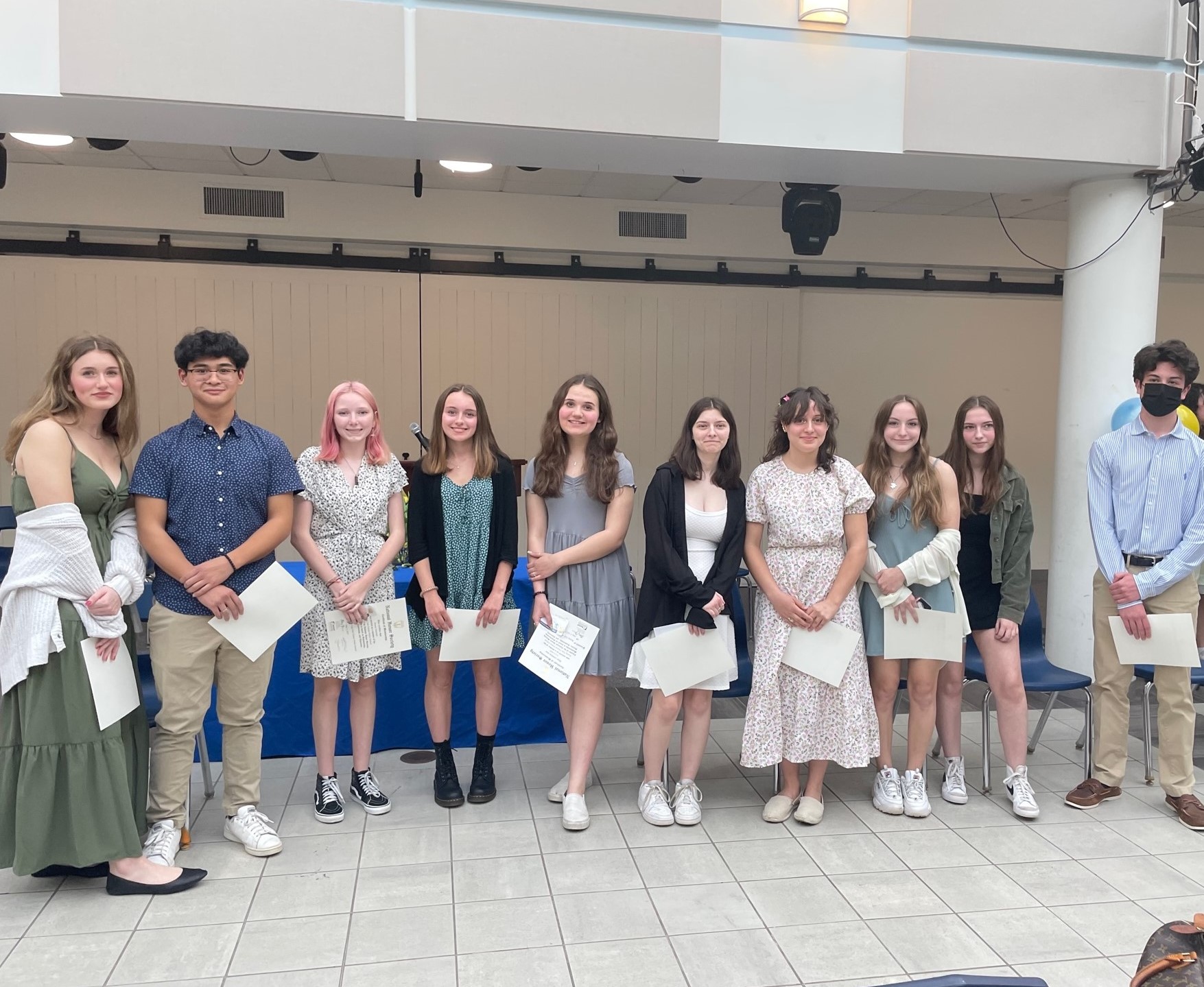 Read more about the article Rising Tide Students Inducted into National Honor Society